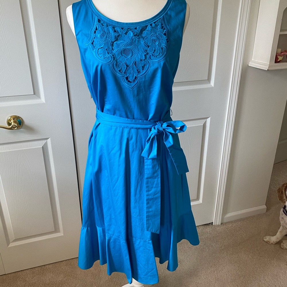 Deep turquoise dress